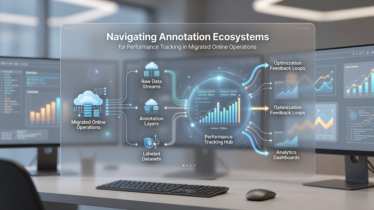 Navigating Annotation Ecosystems for Performance Tracking in Migrated Online Operations